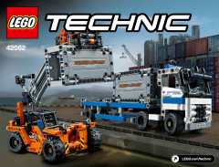 LEGO 42062 instructions page 1 – build guide