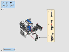 LEGO 42062 instructions page 24 – build guide