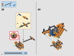 LEGO 42062 instructions page 54 – build guide