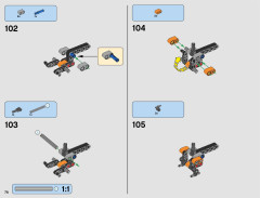 LEGO 42062 instructions page 78 – build guide