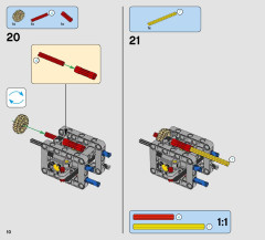 LEGO 42063 instructions page 10 – build guide