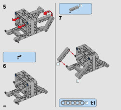 LEGO 42063 instructions page 102 – build guide