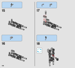 LEGO 42063 instructions page 106 – build guide