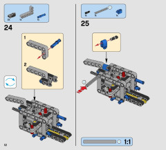 LEGO 42063 instructions page 12 – build guide