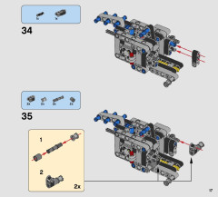 LEGO 42063 instructions page 17 – build guide