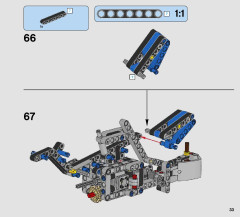 LEGO 42063 instructions page 33 – build guide