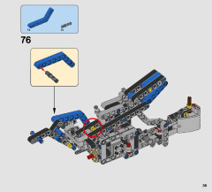 LEGO 42063 instructions page 39 – build guide