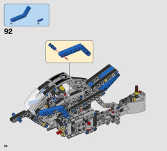LEGO 42063 instructions page 54 – build guide