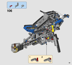 LEGO 42063 instructions page 63 – build guide