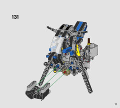 LEGO 42063 instructions page 77 – build guide