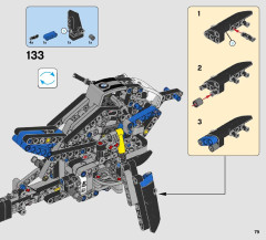 LEGO 42063 instructions page 79 – build guide