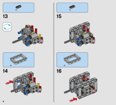 LEGO 42063 instructions page 8 – build guide