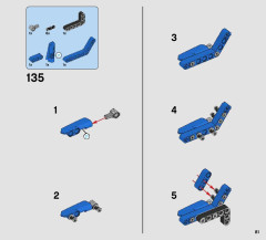 LEGO 42063 instructions page 81 – build guide