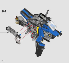 LEGO 42063 instructions page 86 – build guide