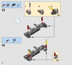 LEGO 42063 instructions page 10 – build guide