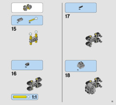 LEGO 42063 instructions page 11 – build guide