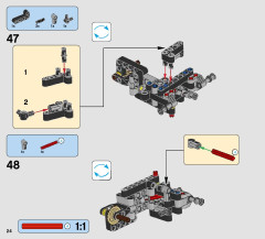 LEGO 42063 instructions page 24 – build guide