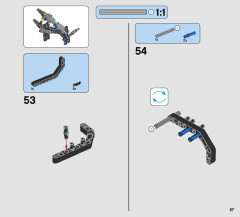 LEGO 42063 instructions page 27 – build guide