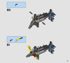 LEGO 42063 instructions page 31 – build guide