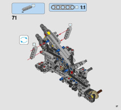LEGO 42063 instructions page 37 – build guide