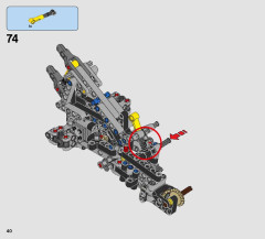 LEGO 42063 instructions page 40 – build guide