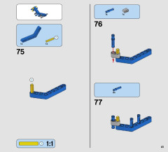 LEGO 42063 instructions page 41 – build guide