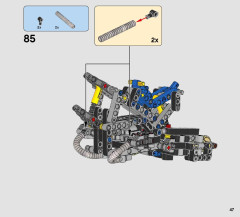 LEGO 42063 instructions page 47 – build guide