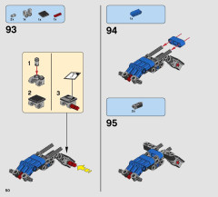 LEGO 42063 instructions page 50 – build guide