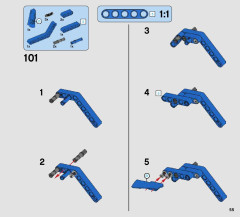 LEGO 42063 instructions page 55 – build guide