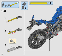 LEGO 42063 instructions page 58 – build guide