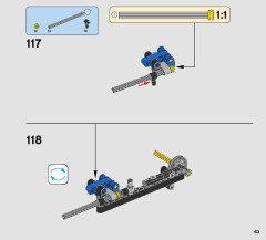 LEGO 42063 instructions page 63 – build guide