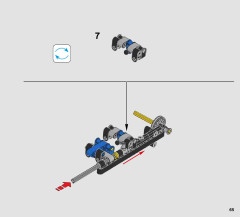 LEGO 42063 instructions page 65 – build guide