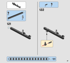 LEGO 42063 instructions page 67 – build guide