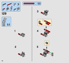 LEGO 42063 instructions page 72 – build guide