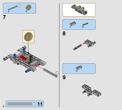 LEGO 42063 instructions page 8 – build guide