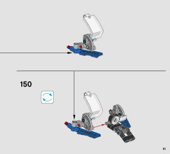 LEGO 42063 instructions page 81 – build guide