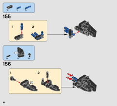 LEGO 42063 instructions page 84 – build guide