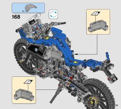 LEGO 42063 instructions page 91 – build guide
