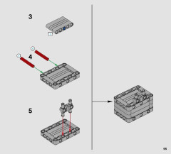 LEGO 42063 instructions page 95 – build guide