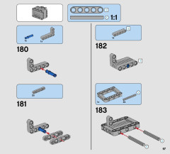 LEGO 42063 instructions page 97 – build guide