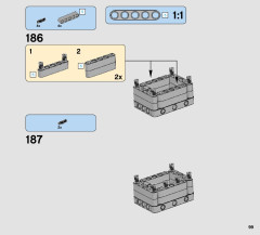 LEGO 42063 instructions page 99 – build guide