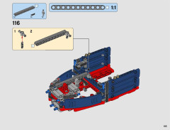LEGO 42064 instructions page 105 – build guide