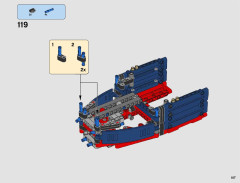 LEGO 42064 instructions page 107 – build guide