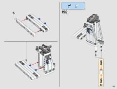 LEGO 42064 instructions page 153 – build guide