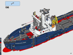 LEGO 42064 instructions page 157 – build guide
