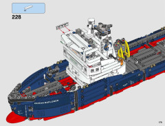 LEGO 42064 instructions page 179 – build guide