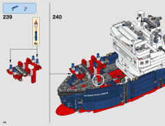LEGO 42064 instructions page 184 – build guide