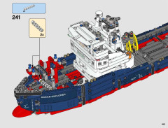 LEGO 42064 instructions page 185 – build guide