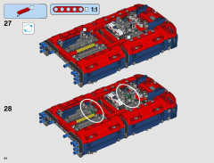 LEGO 42064 instructions page 44 – build guide