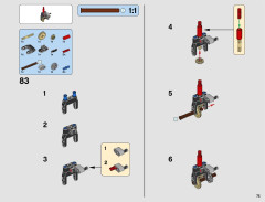 LEGO 42064 instructions page 75 – build guide